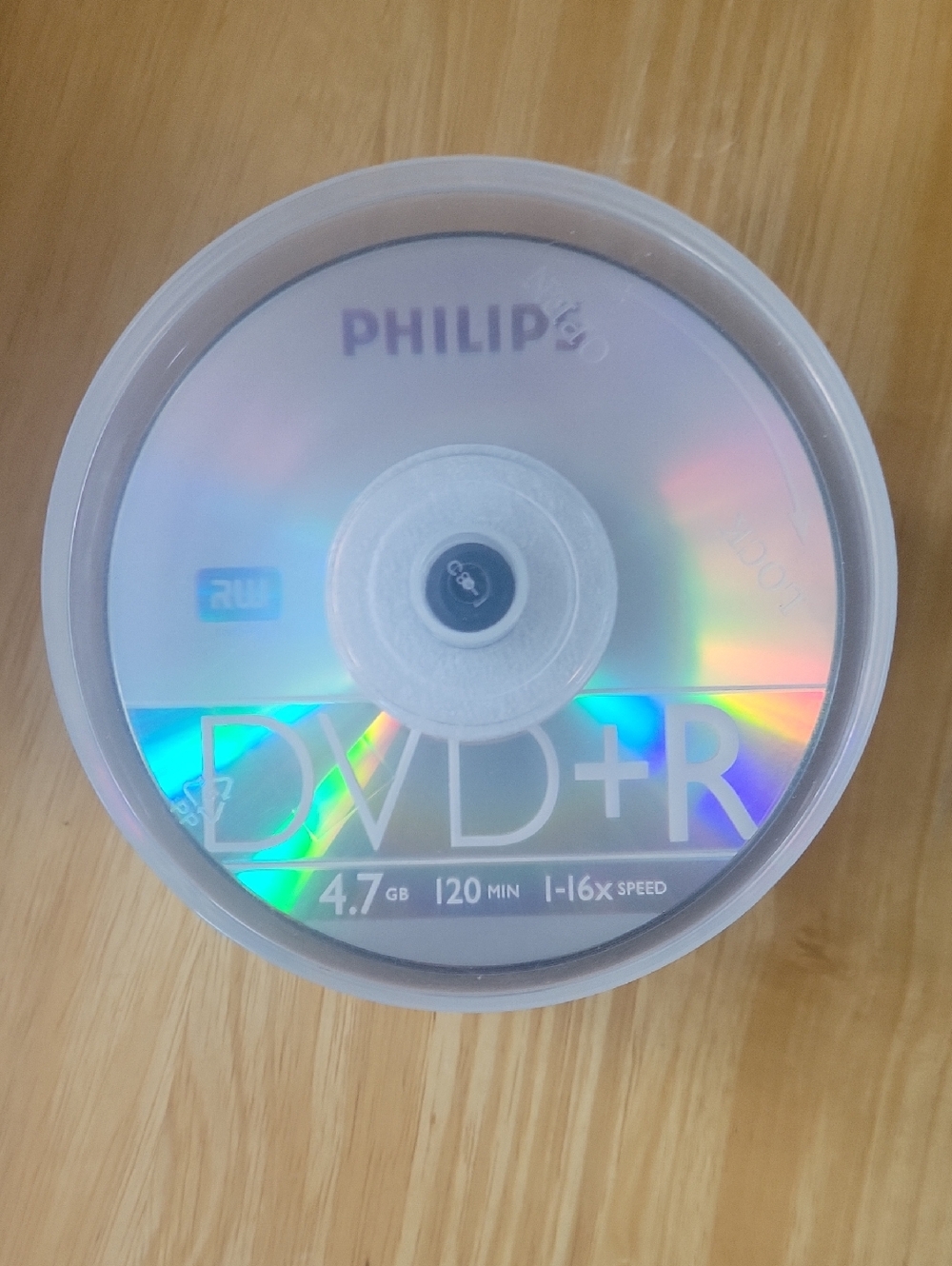 Philips DVD+R Spindle - Silver/Holographic